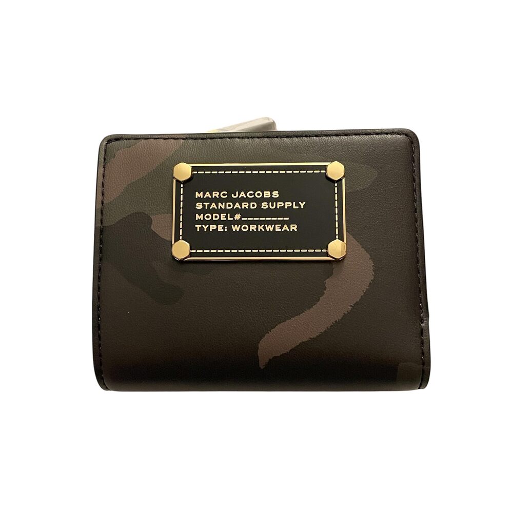 1987 Workwear Mini Compact Bifold CC Wallet Camo Multi
